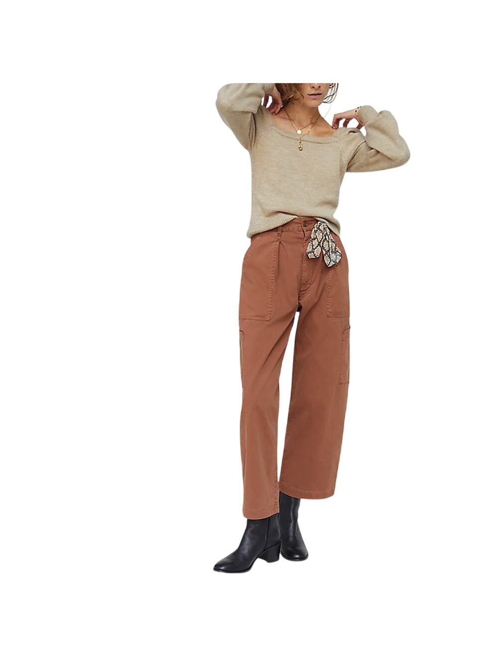 Agolde Utility Cedar Windowpane Pants Size 24